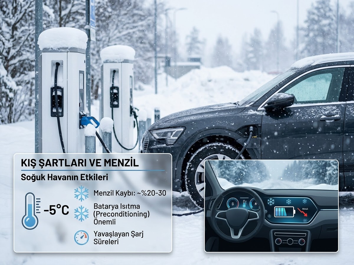 Kış Şartlarında Elektrikli Araç Kullanımı ve Menzil Koruma İpuçları